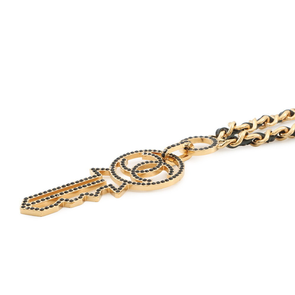 CHANEL Gold Logo Necklace - Picture 2 of 12